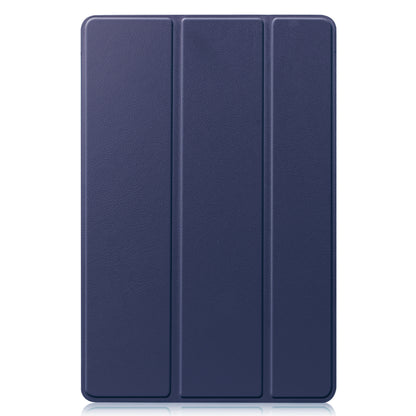 Samsung Galaxy Tab S8 Ultra Trifold Bookcase Hoes - Donkerblauw