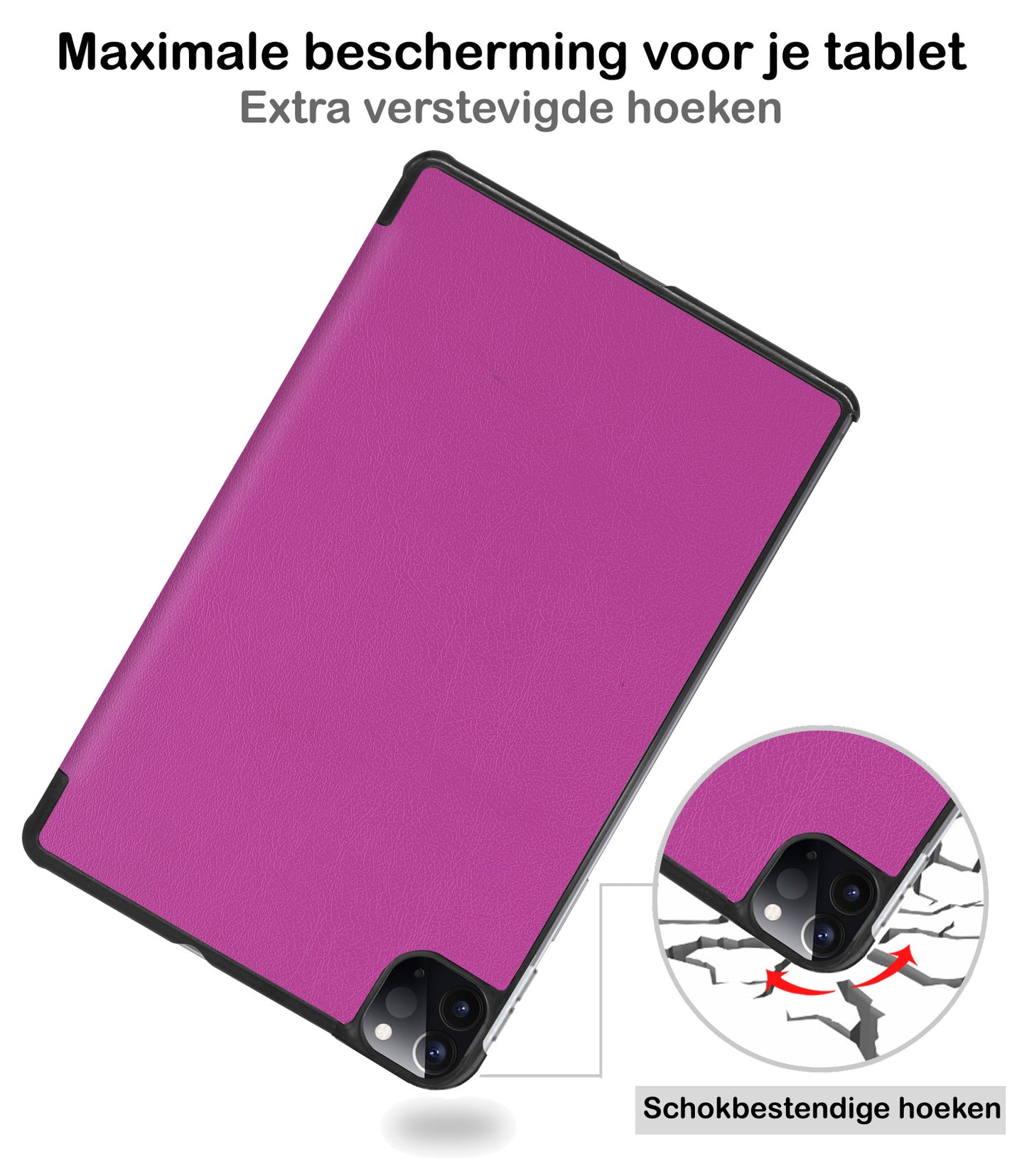 iPad Pro 2021 (11 inch) Hoesje Book Case - Paars