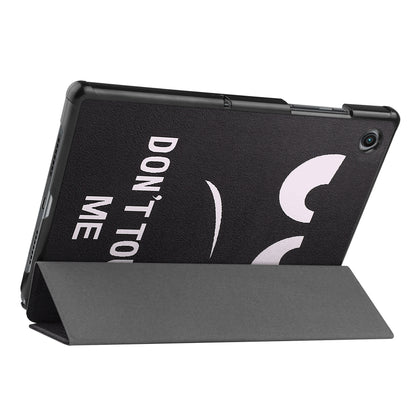 Samsung Galaxy Tab A8 Trifold Bookcase Hoes - Don't Touch Me
