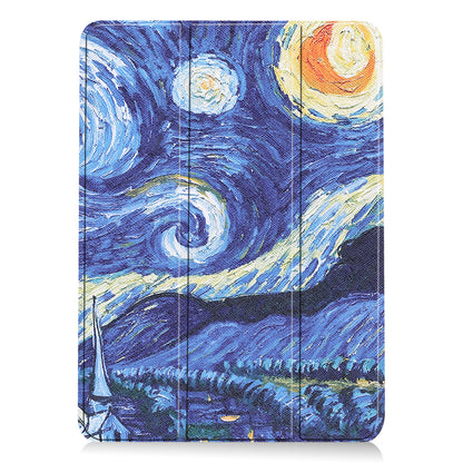 iPad Air 2022 Trifold Bookcase Hoes - Sterrenhemel