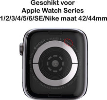 Milanese Horlogeband Geschikt voor Apple Watch 42/44 mm Bandje Milanees - Polsbandje Met Magneetsluiting Geschikt voor Apple Watch 42/44 mm Bandje Milanees - Rose Goud