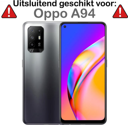 OPPO A94 Screenprotector Gehard Glas - Full Screen