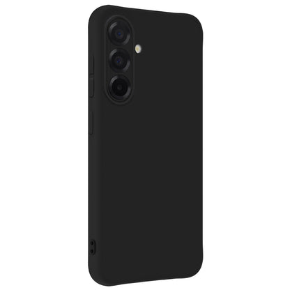 Samsung A56 Hoesje Siliconen Backcover Lichtgewicht - Zwart