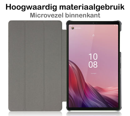 Lenovo Tab M9 Hoesje Book Case - Donkerblauw