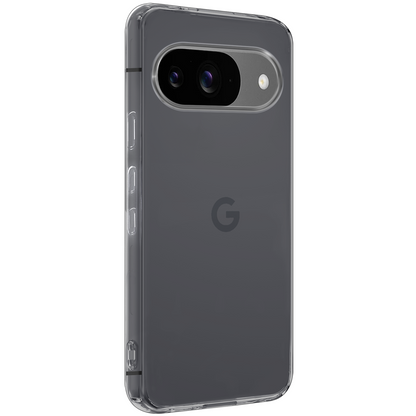 Google Pixel 9 Hoesje Siliconen Backcover Lichtgewicht - Transparant
