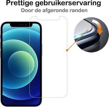iPhone 12/12 Pro Screenprotector Gehard Glas - Anti-kras