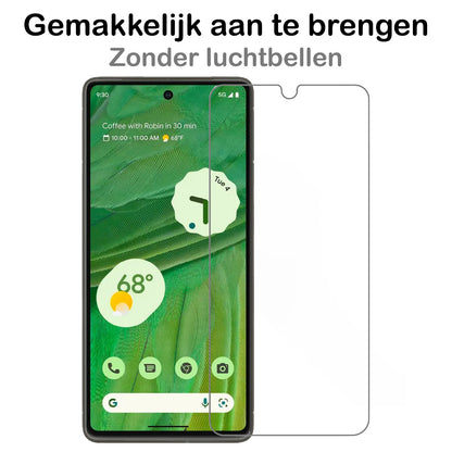 Google Pixel 7A Screenprotector Gehard Glas - Anti-kras