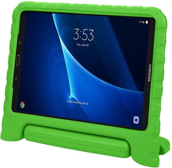 Samsung Galaxy Tab A 10.1 2019 Hoesje Kids Cover Bumper - Groen