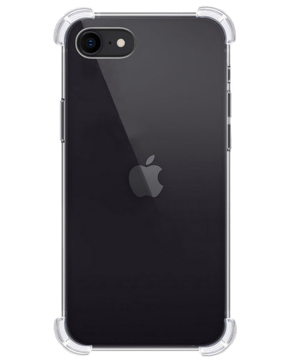 iPhone SE 2022 Hoesje Shockproof Backcover Siliconen - Transparant