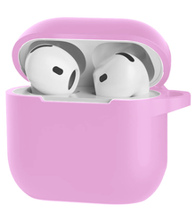 AirPods 4 Hoesje Siliconen Krasbestendig - Flamingo