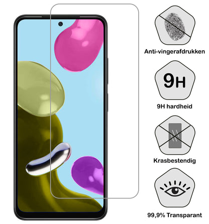 Xiaomi Redmi Note 11 Pro Screenprotector Gehard Glas - Anti-kras