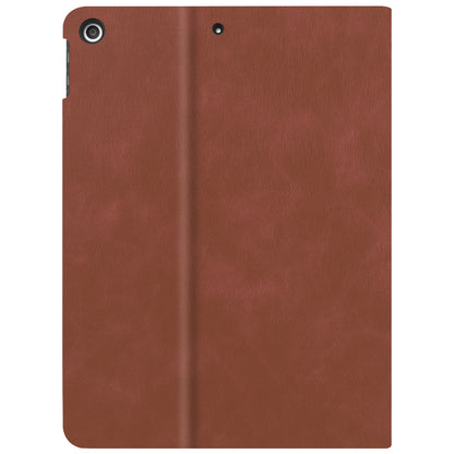 iPad 10.2 2021 Hoesje Hardcover Book Case - Bruin