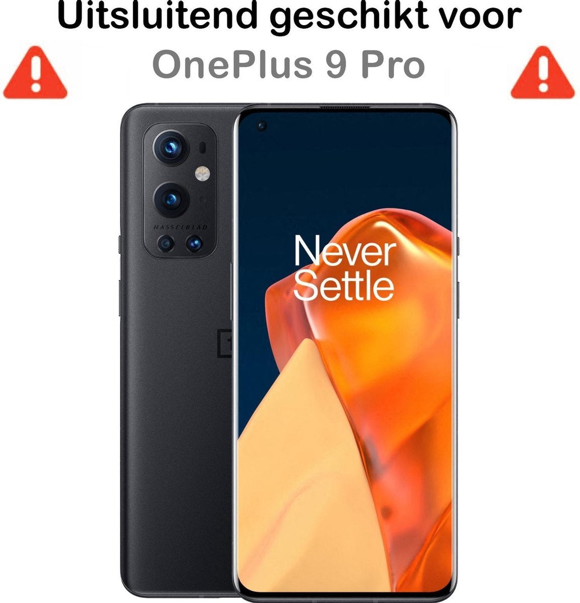 OnePlus 9 Pro Hoesje Shock Proof Siliconen - Transparant