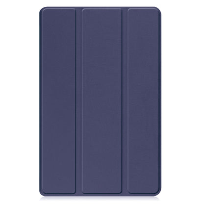 Samsung Galaxy Tab A9 Trifold Bookcase Hoes - Donkerblauw