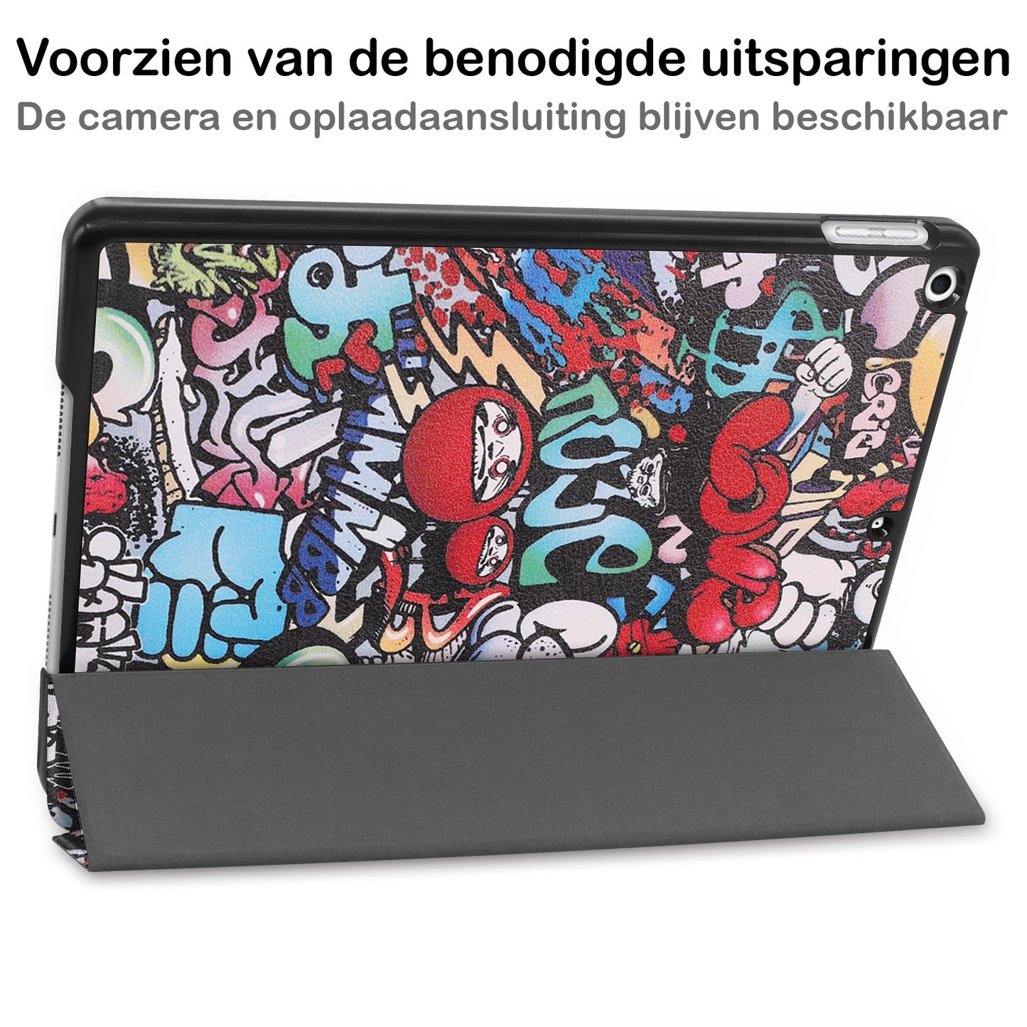 iPad 10.2 2021 Hoesje Book Case - Graffity