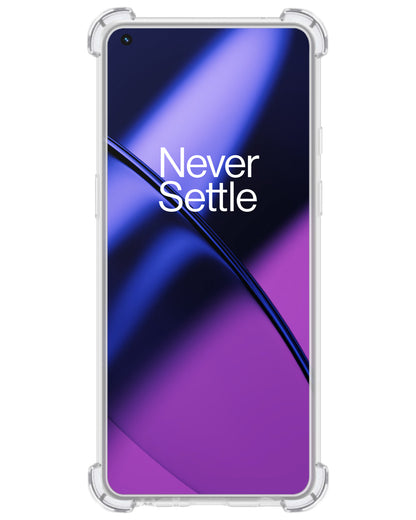 OnePlus 11 Hoesje Shockproof Backcover Siliconen - Transparant