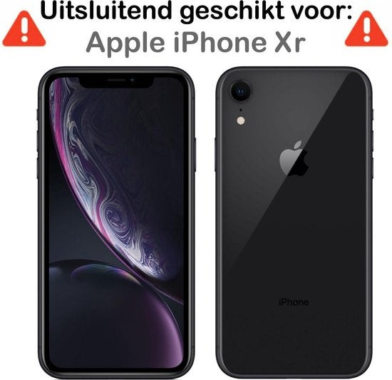 iPhone XR Hoesje Siliconen - Donkerblauw