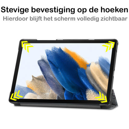 Samsung Galaxy Tab A8 Trifold Bookcase Hoes - Eiffeltoren