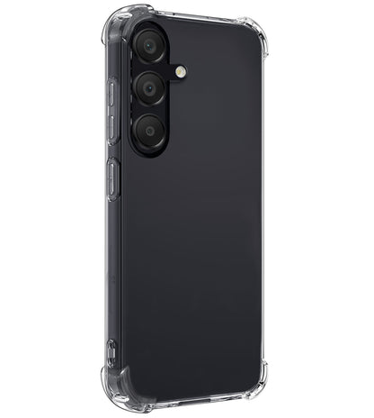 Samsung S23 FE Hoesje Shockproof Backcover Siliconen - Transparant