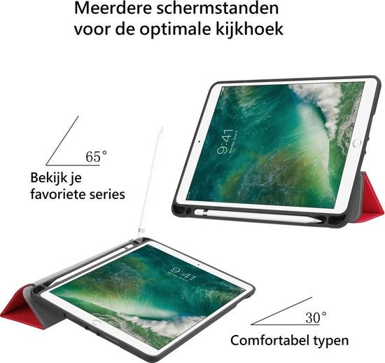 iPad Air 1/2 / Pro 9.7 / 2017/2018 Hoesje Book Case - Rood