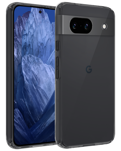 Google Pixel 8a Hoesje Siliconen Backcover Lichtgewicht - Transparant