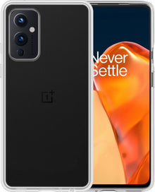 OnePlus 9 Hoesje Siliconen Backcover Lichtgewicht - Transparant