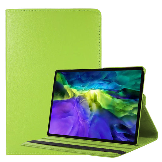 Samsung Galaxy Tab A8 Hoesje 360° Draaibare Book Case Kunstleer - Groen