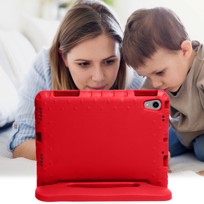 iPad Mini 7 Kinderhoes Shockabsorberend Foam - Rood