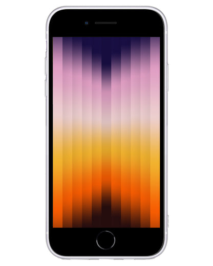 iPhone SE 2022 Hoesje Siliconen Backcover Lichtgewicht - Transparant