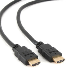 HDMI Kabel 1 Meter - HDMI-kabels 1080p HD Kwaliteit HDMI naar HDMI Kabel 4K - Zwart