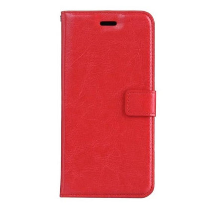 iPhone SE 2020 Hoesje Bookcase Cover met Kaarthouder - Rood