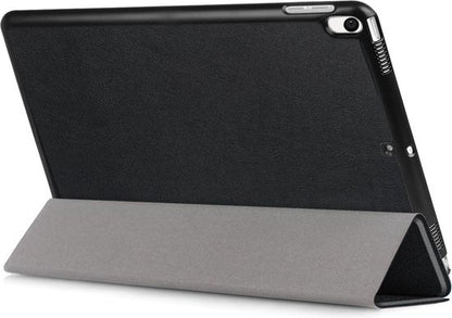 iPad Pro 10.5 (2017) Trifold Bookcase Hoes - Zwart