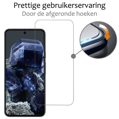 Google Pixel 8 Screenprotector Gehard Glas - Anti-kras