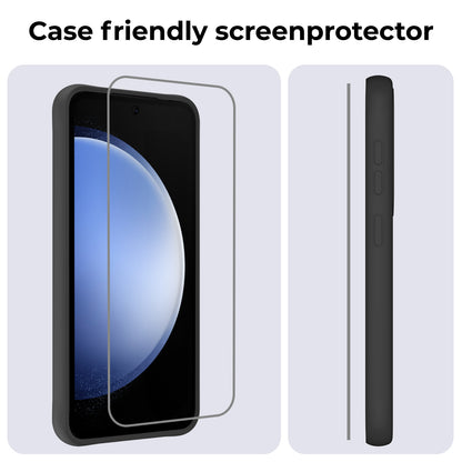 Samsung S23 FE Screenprotector Gehard Glas - Anti-kras