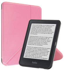 Kobo Clara BW Trifold Bookcase Hoes - Roze