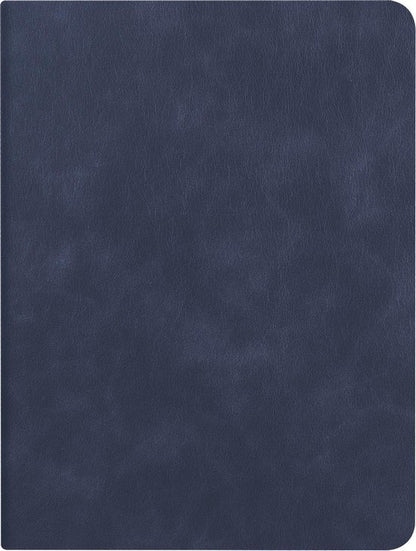 iPad 10.2 2020 Trifold Bookcase Luxe Hoes - Donkerblauw