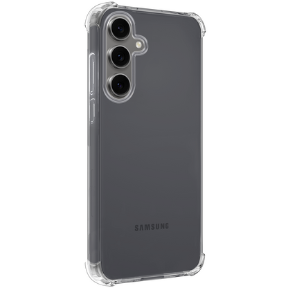 Samsung S24 FE Hoesje Shockproof Backcover Siliconen - Transparant