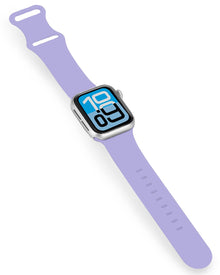 Apple Watch 1, 2, 3, 4, 5, 6, 7, 8, 9, SE - 38/40/41 mm Bandje Siliconen met verstelbare polsband - Violet