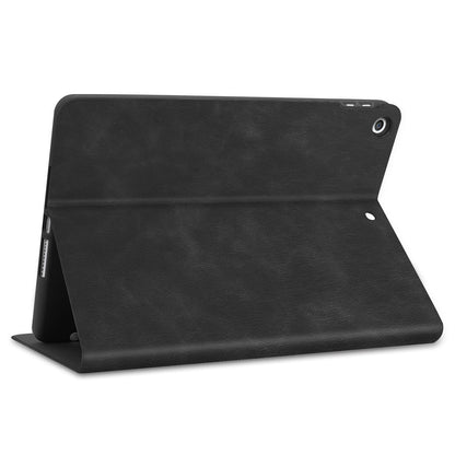 iPad 10.2 2021 Hoesje Hardcover Book Case - Zwart