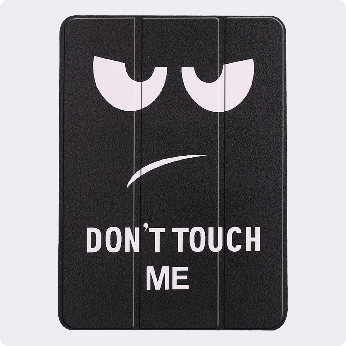 iPad Air 2024 (13 inch) Hoesje Book Case Met Apple Pencil Uitsparing - Don't Touch Me