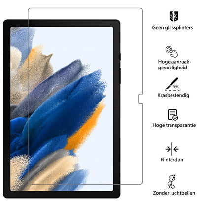 Samsung Galaxy Tab A8 Screenprotector Gehard Glas - Anti-kras