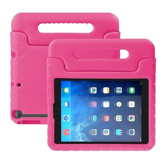 iPad 4 Hoesje Kids Cover Bumper Met Screenprotector - Roze