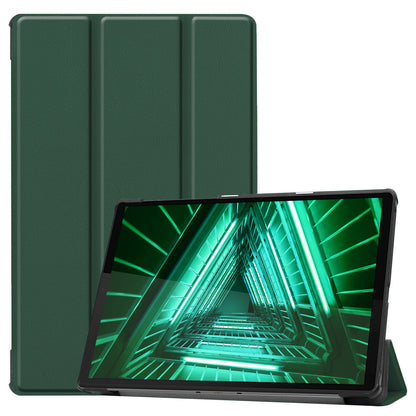 Lenovo Tab M10 FHD Plus 2nd Gen Trifold Bookcase Hoes - Donkergroen