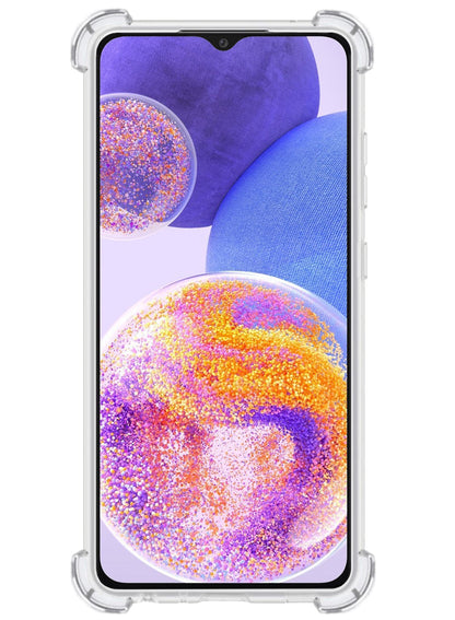 Samsung A23 Hoesje Shockproof Backcover Siliconen - Transparant