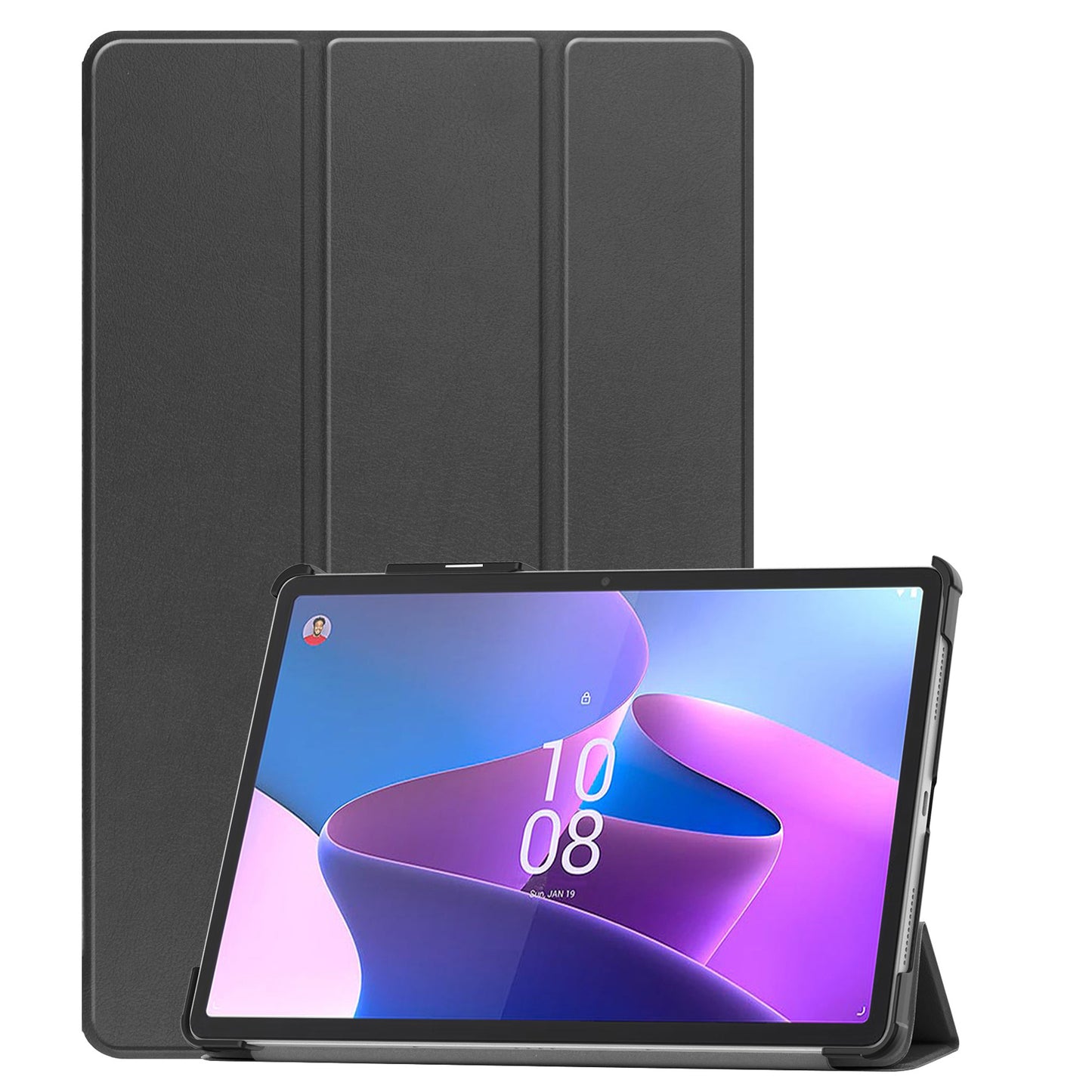 Lenovo Tab P11 Pro Hoesje Book Case Met Lenovo Pen Uitsparing - Zwart