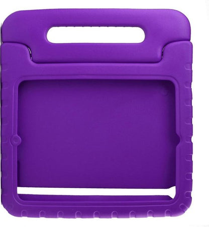 iPad 3 Hoesje Kids Cover Bumper Met Screenprotector - Paars