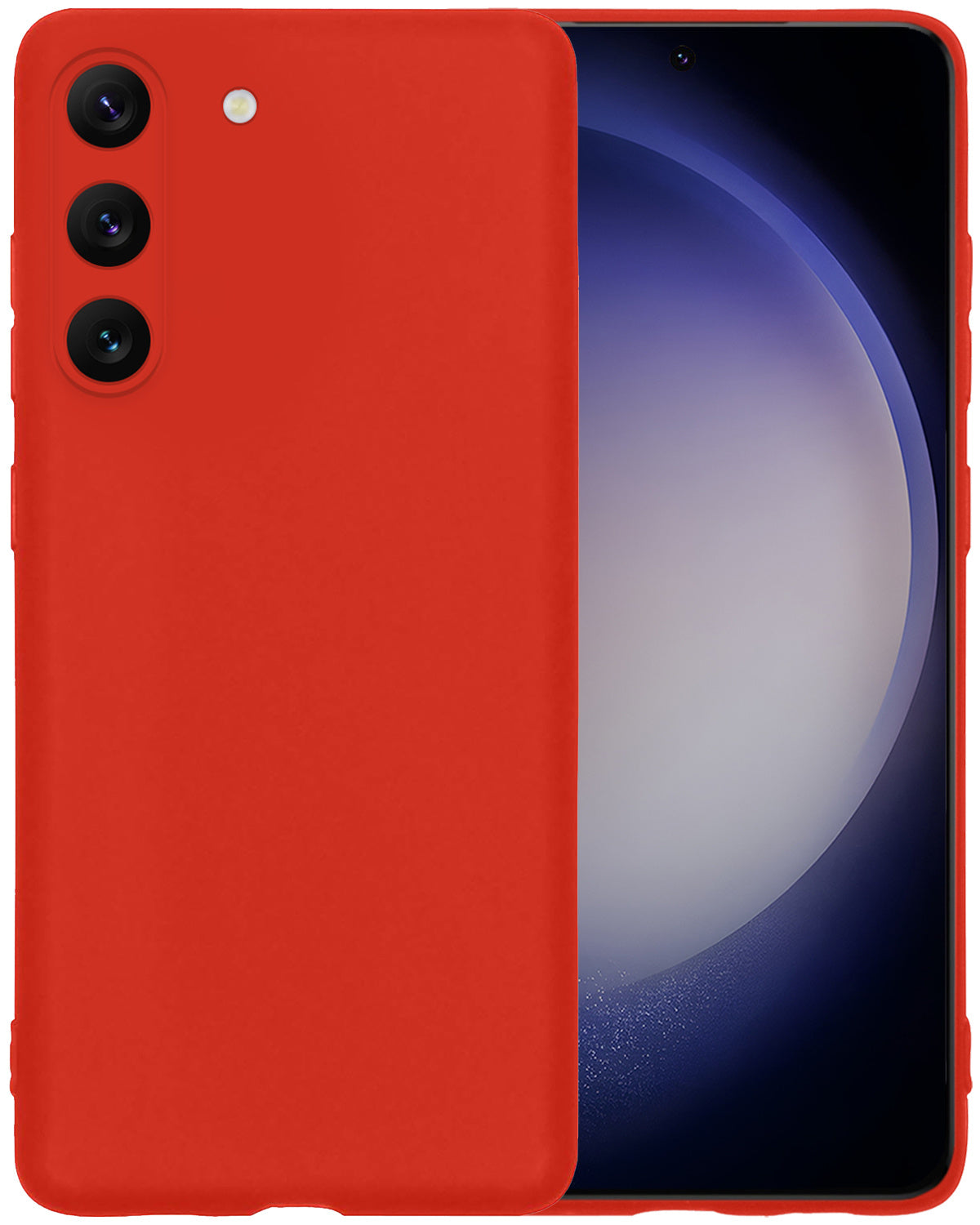 Samsung S23 Plus Hoesje Siliconen - Rood