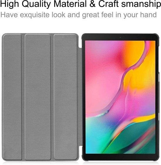 Samsung Galaxy Tab A 10.1 2019 Hoesje Book Case - Donkerrood