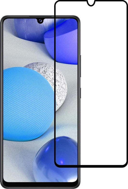 Samsung A42 Screenprotector Full Cover Tempered Glass