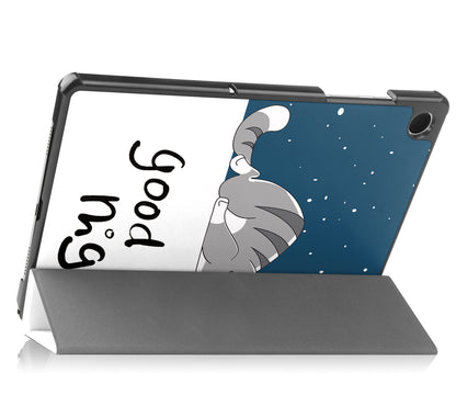Samsung Galaxy Tab A9 Plus Trifold Bookcase Hoes - Kat